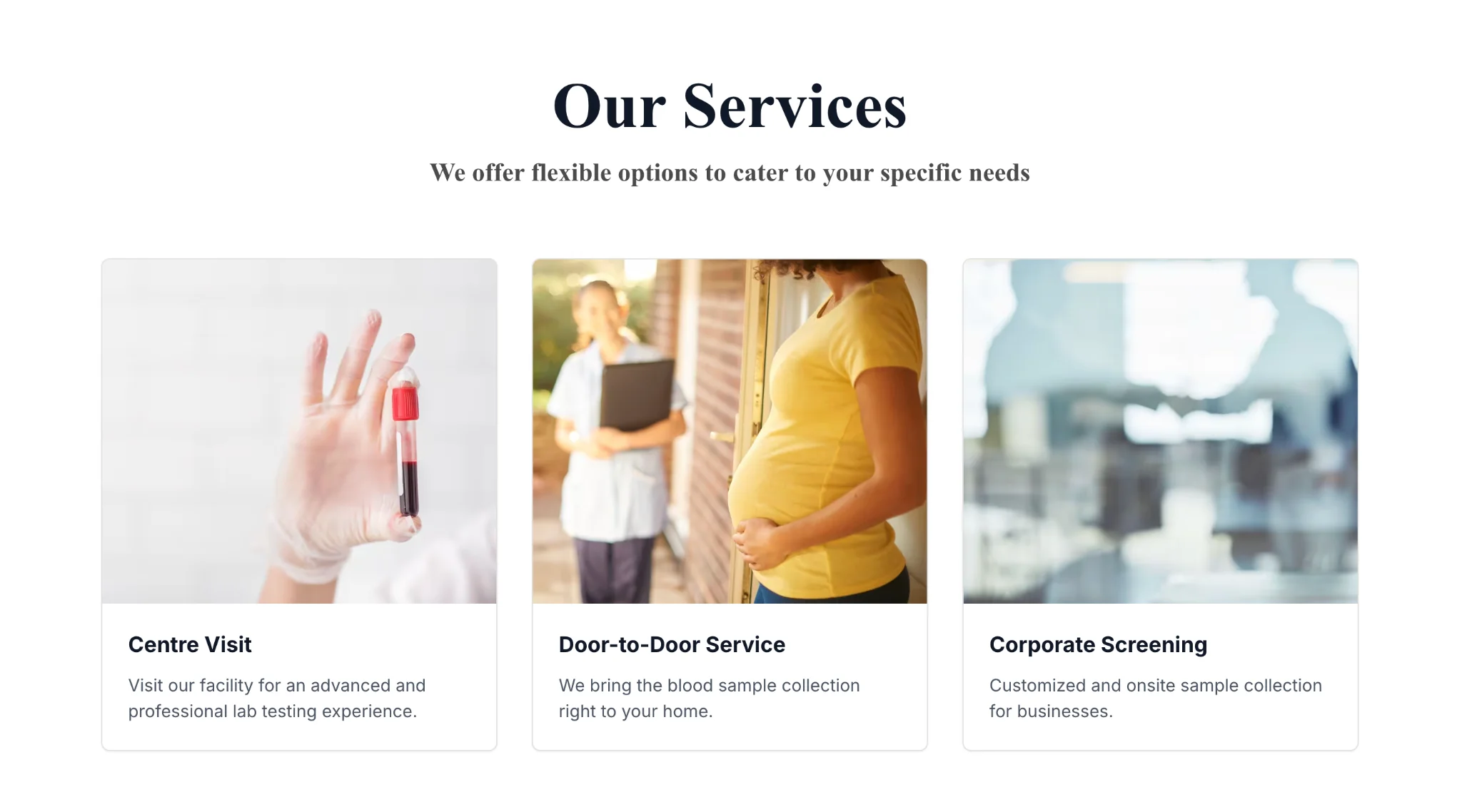 Healthcare website design for Home Dietitians showcasing professional home healthcare services.
